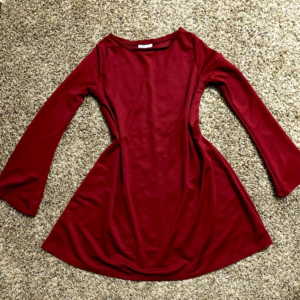 ZARA Maroon Dress- Great Condition